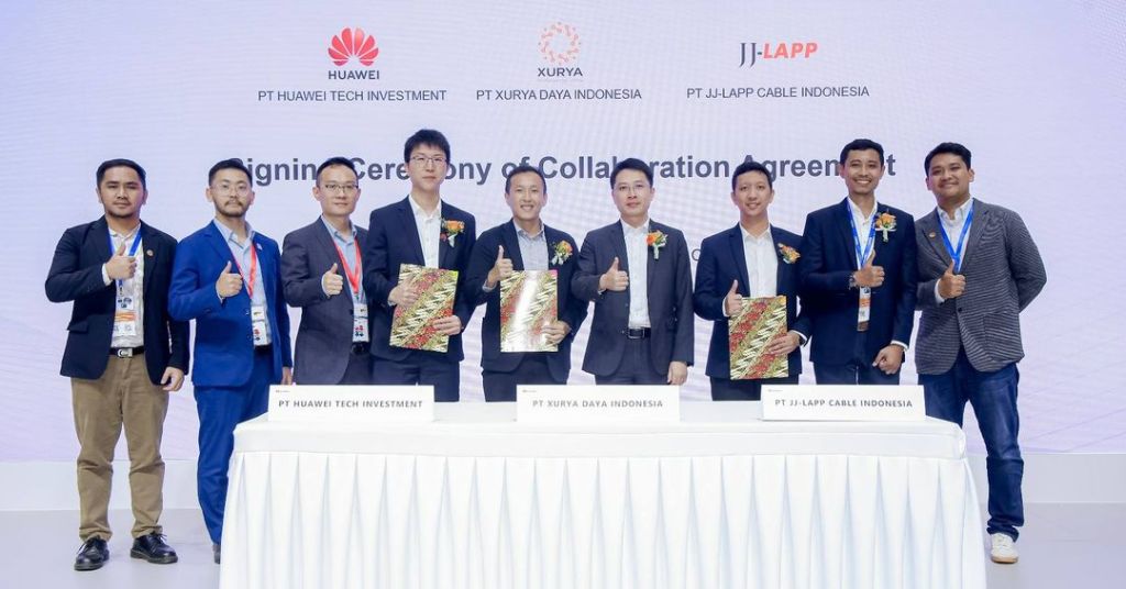 Xurya, Huawei dan JJ-Lapp Sepakat Kerja Sama Dukung Percepatan Transisi Energi Terbarukan di Indonesia