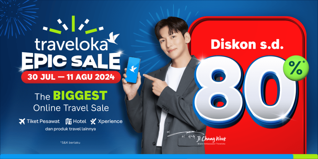 Traveloka EPIC Sale 2024 Gandeng Superstar Dunia Ji Chang&nbsp;Wook